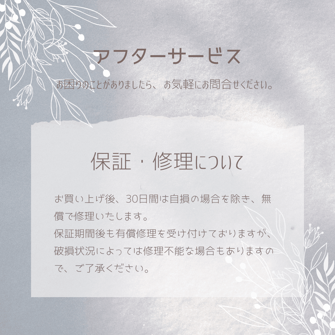 【ベネチアンガラス】モノトーンマーブルペンダント・色柄選択可 | 9枚目